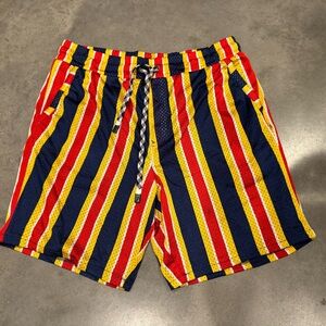 Colorful Striped Men's Shorts